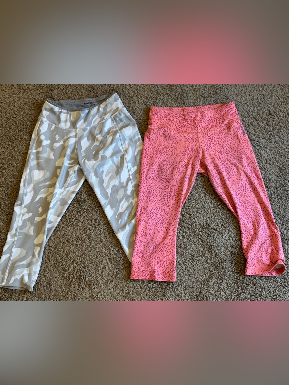Pair of Women’s Reebok Capri (21”) Leggings